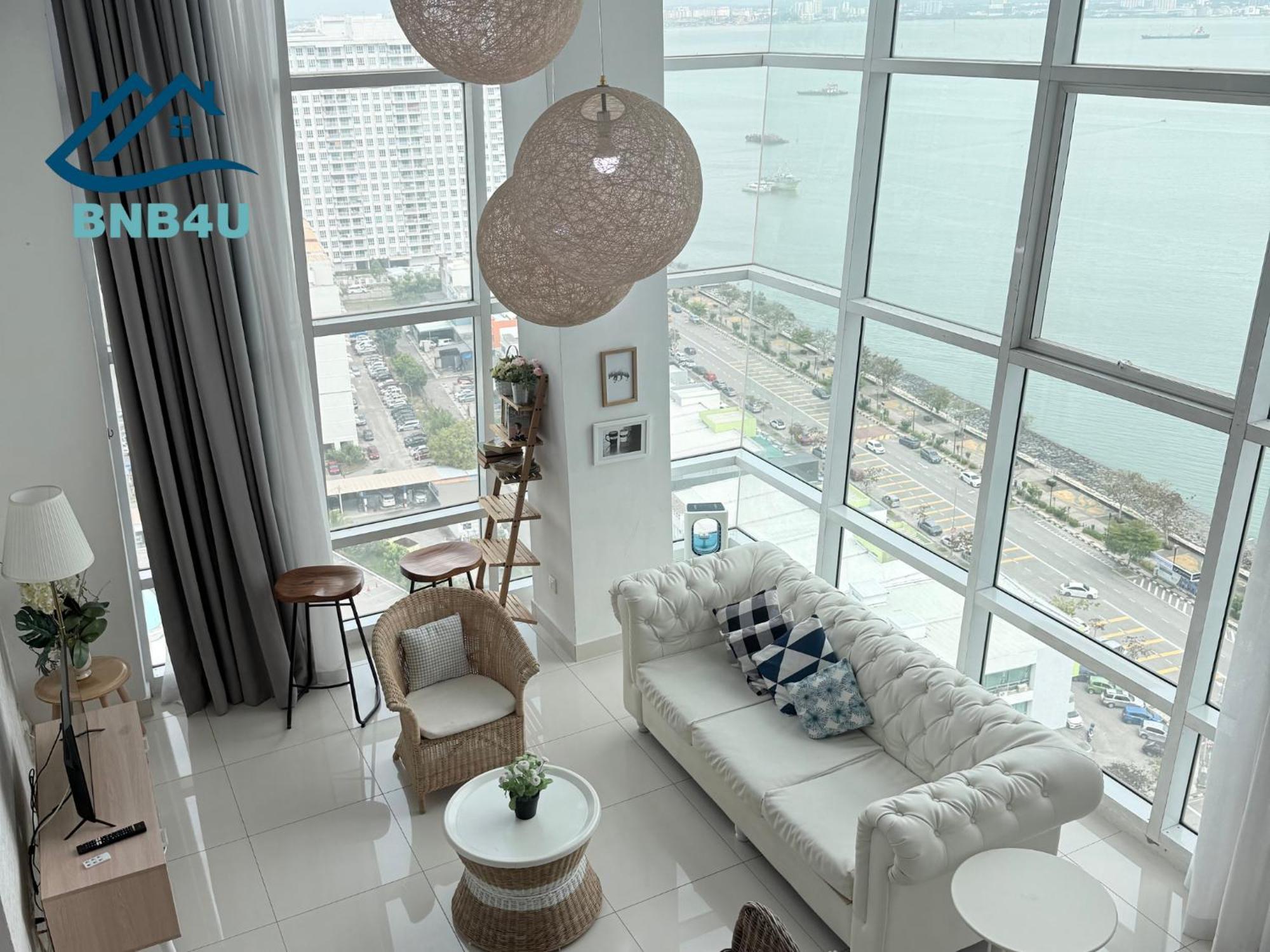 Duplex Seaview Comfort Stay In City By Iz Georgetown Luaran gambar