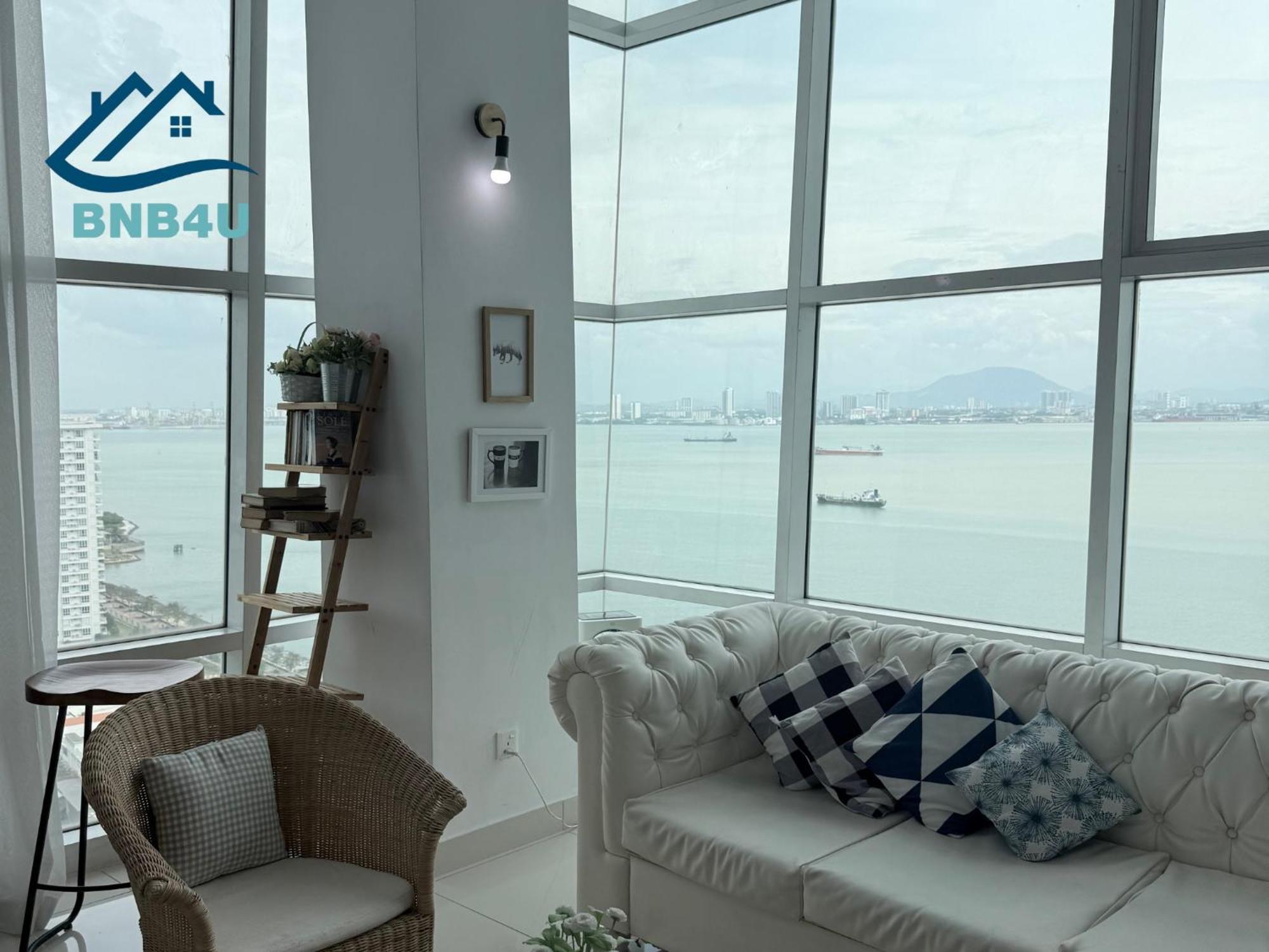 Duplex Seaview Comfort Stay In City By Iz Georgetown Luaran gambar